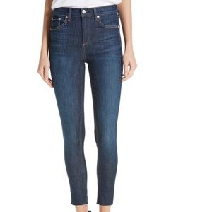 Rag & Bone High-Rise Ankle Jeans